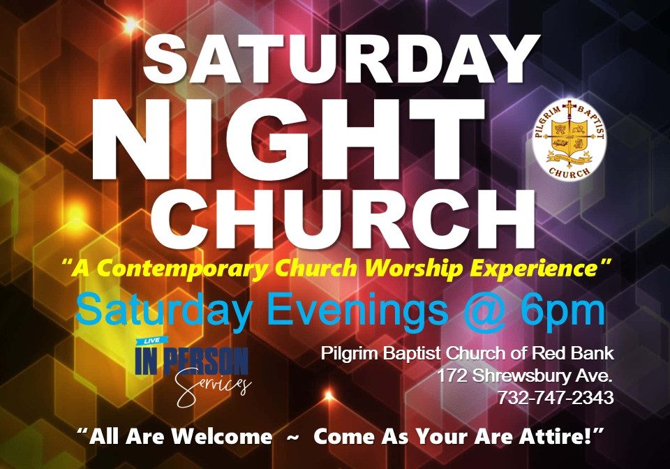 Flyer - Saturday Night Worship - Website